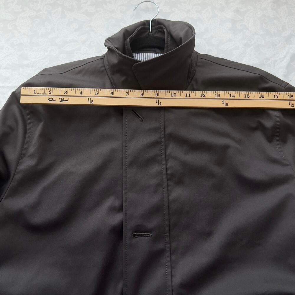 J.Crew Fulton Prima-loft Full Zip Overcoat Jacket Gray Men Size XL - Picture 13 of 16